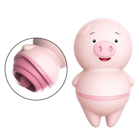 Estimulador con forma de cerdito - Naughty Pig